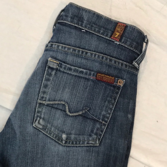 7 For All Mankind Denim - 7 for All Mankind Straight Leg Jeans